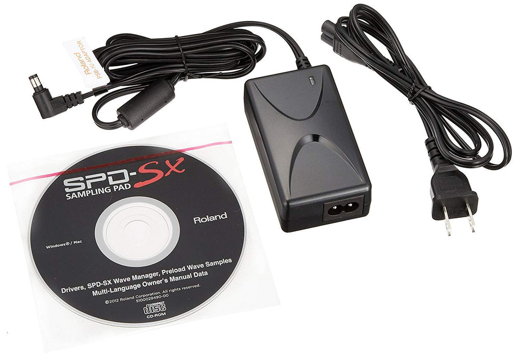 Roland sampling pad SPD-SX Multicolor Black MIDI Controller USB LED Indicator_6