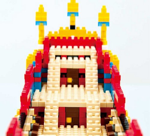 Nanoblock Tintin The Secret of the Unicorn Ship TIN-04 Kawada 3000 pieces NEW_5