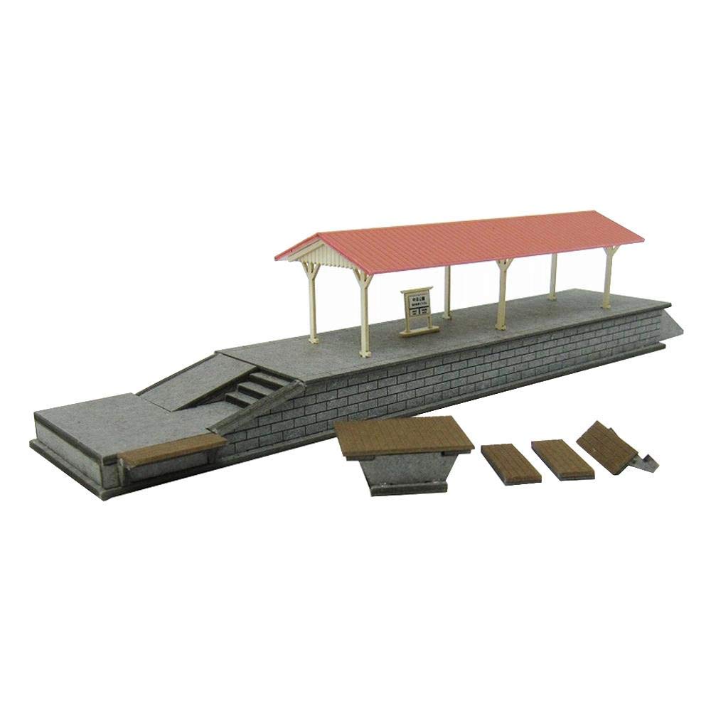 Sankei 1/220 scale Miniature Art Petit Platform 4 MP01-101 Z scale Pap ...