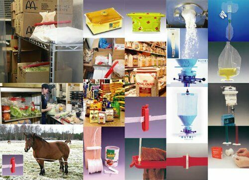 Weloc Clip It PA150mm 2 pieces (yellow & blue) NEW from Japan_6