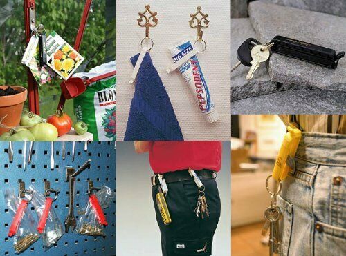 Weloc Clip It PA150mm 2 pieces (yellow & blue) NEW from Japan_7