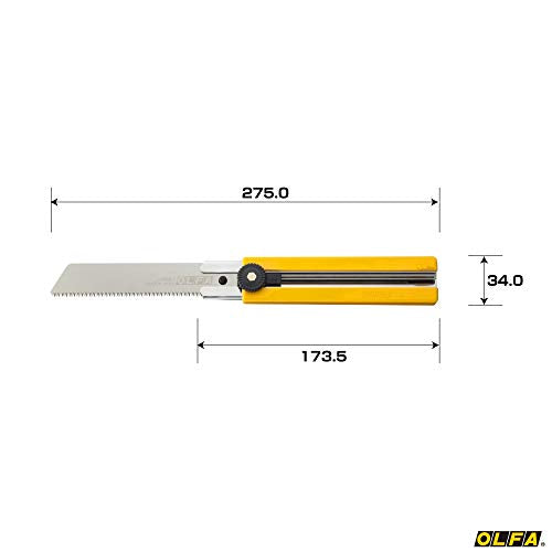 Olfa 213B Hand mini saw Tools Cutter Yellow NEW from Japan_2
