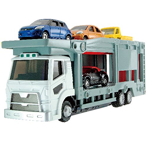 Tomica Gift Let's play with Tomica! Carrier Car Set NEW from Japan_5