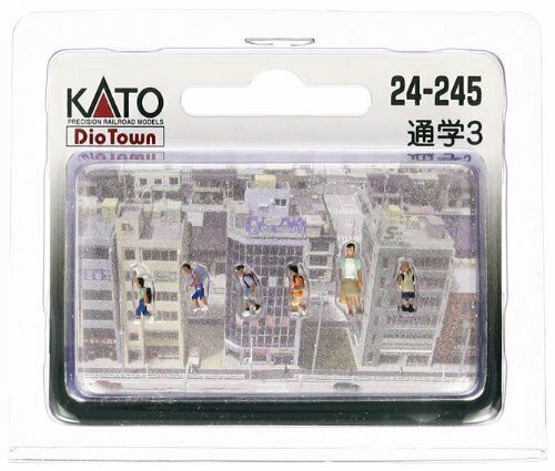 KATO N gauge school 3 24-245 diorama supplies NEW from Japan_1
