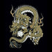 Craft Kyoto Japanese Makie Mobile Phone Stickers GOLD DRAGON ‎IRO-RYU-GD-06 NEW_1