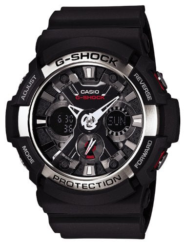 CASIO G-SHOCK GA-200-1AJF Impact Structure Men's Watch Black NEW from Japan_1
