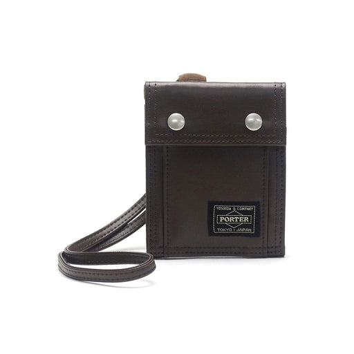 Yoshida Bag PORTER FREE STYLE WALLET 707-07176 Brown Made in Japan Canvas NEW_1