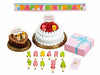 Epoch Sylvanian Families furniture birthday cake set Mosquito NEW from Japan_1