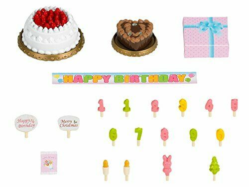 Epoch Sylvanian Families furniture birthday cake set Mosquito NEW from Japan_3
