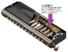 SUZUKI chromatic harmonica Sirius Series S-56S short stroke NEW from Japan_2