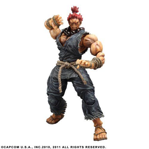 Super Street Fighter IV Play Arts Kai Vol.2 Akuma (Gouki) Figure NEW from Japan_1