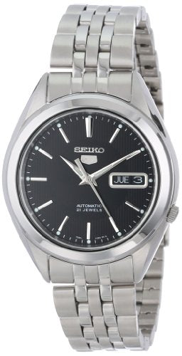 SEIKO 5 Watch SNKL23 Men's Stainless Steel Automatic Casual Silver NEW_1