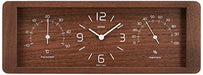 Lemnos Yokan Brown LC11-06 BW LC11-06 BW Table Clock NEW from Japan_1