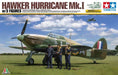 TAMIYA 1/48 Hawker Hurricane Mk.I w/3 Figure Model Kit NEW from Japan_2