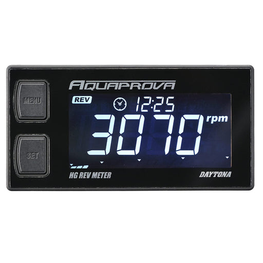 Daytona AQUAPROVA Digital Tachometer for Motorcycle 72815 Waterproof Back Light_1