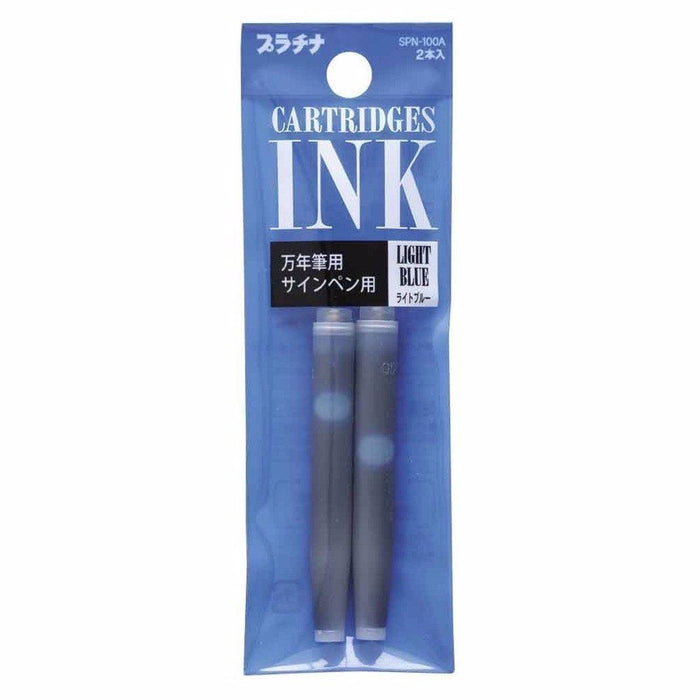 PLATINUM SPN-100A Cartridge type ink for fountain pen #57 Light Blue from Japan_1