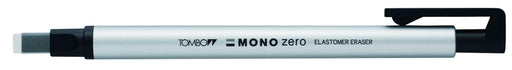 Tombow EH-KUS04 Mono Zero Eraser 2.5mm x 5mm Rectangle Silver Knock Type NEW_1