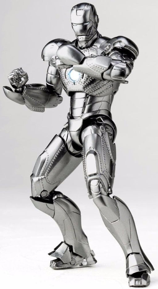 Tokusatsu Revoltech No.035 Iron Man IRON MAN MARK II Figure KAIYODO NEW_2