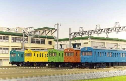 KATO N scale commuter train 103 series KOKUDEN-002 orange 3 set 10 - 06 train_3