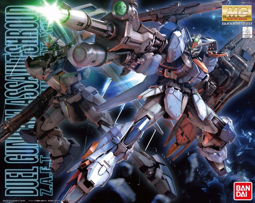 BANDAI MG 1/100 GAT-X102 DUEL GUNDAM ASSAULT SHROUD Model Kit Gundam SEED_1