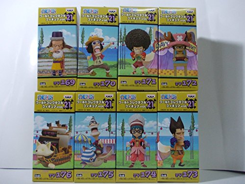 Banpresto One Piece World Collectable Figure Vol.21 All 8 Set NEW from Japan_1