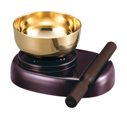 Buddhist Singing Bowl Rin gong bell Sound Buddha Made in Japan ‎OR-3S Brass NEW_1
