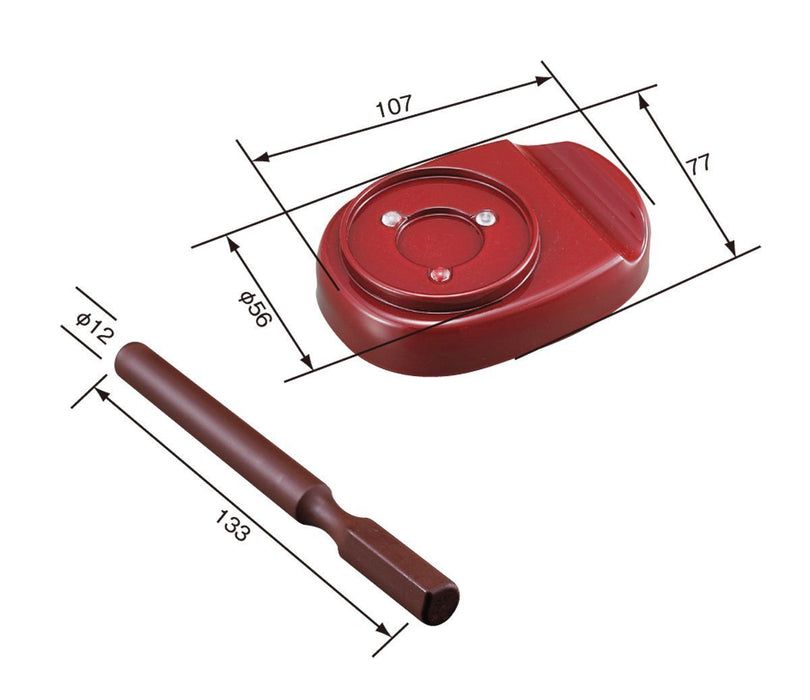 Buddhist Singing Bowl Rin gong bell Sound Buddha Made in Japan ‎OR-3S Brass NEW_2