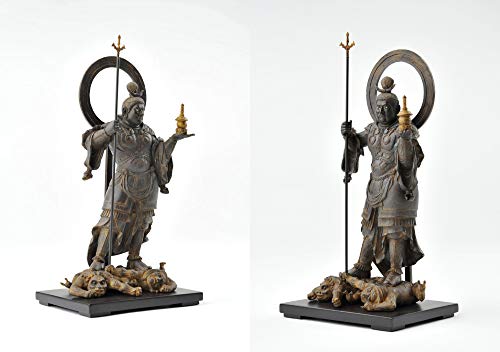 Ismu TanaCOCORO [palm] Bishamonten Statue figure Tamonten NEW from Japan_2