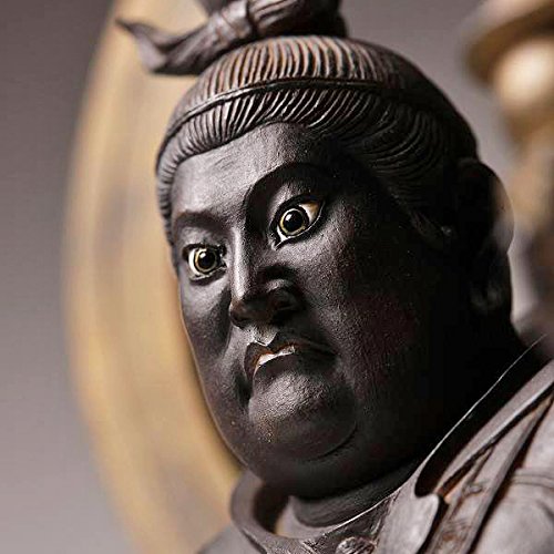 Ismu TanaCOCORO [palm] Bishamonten Statue figure Tamonten NEW from Japan_3
