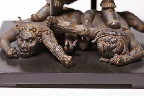 Ismu TanaCOCORO [palm] Bishamonten Statue figure Tamonten NEW from Japan_5