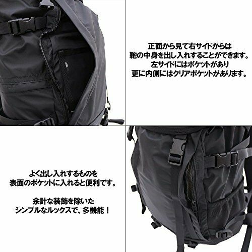 YOSHIDA PORTER EXTREME RUCKSACK Backpack 508-06686 BLACK NEW from