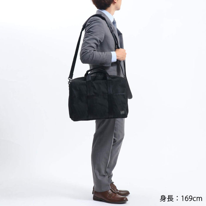 YOSHIDA KABAN PORTER HYBRID 2WAY BRIEF CASE 737-09204 Black W420xH295xD110mm NEW_3