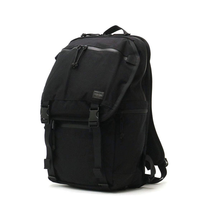 YOSHIDA KABAN PORTER KLUNKERZ DAY PACK Back L 568-08172 Black W270xH470xD150mm_4