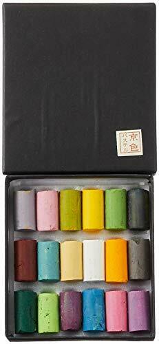 Crown Chemical Industries Gondola Pastel Kyoto-color Pastel 18 Color Set NEW_1