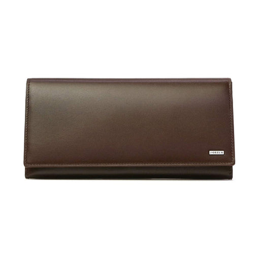 YOSHIDA KABAN PORTER SHEEN WALLET 110-02918 Brown W190xH93xD20mm NEW from Japan_1