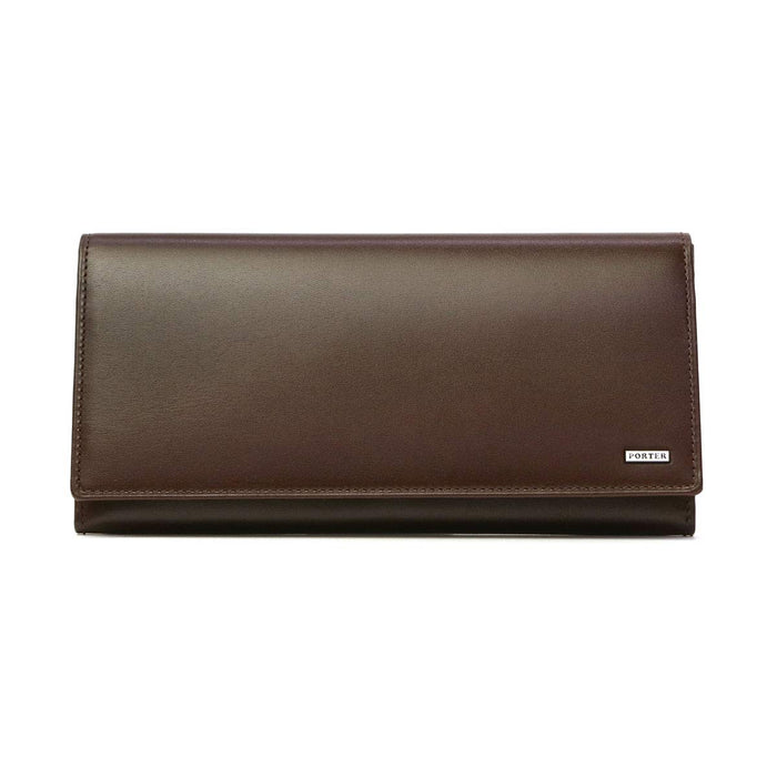 YOSHIDA KABAN PORTER SHEEN WALLET 110-02918 Brown W190xH93xD20mm NEW from Japan_1