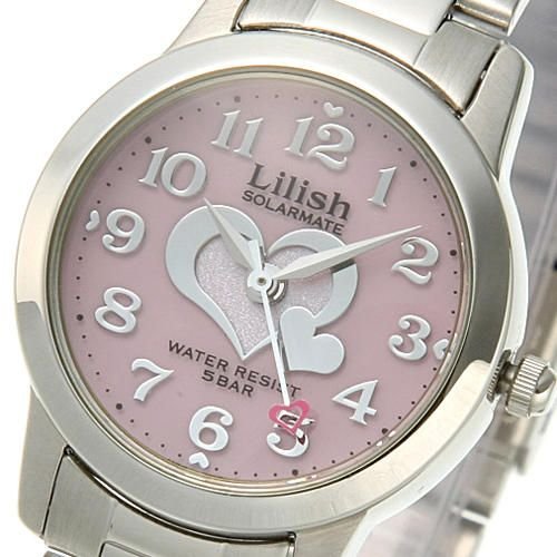 CITIZEN Lilish Solar Mate Pink Hart H997-904 Solor Women's Watch Stainless Steel_2