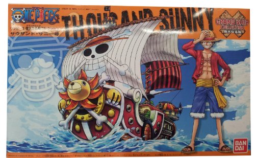 Bandai Spirits Thousand Sunny Model Ship One Piece Grand Ship Collection Kit NEW_2