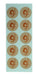 Phiten Titanium Power Tape Patches 1000pcs (10 x 100sheets) 0108PT620000 NEW_3