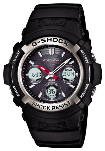 CASIO G-SHOCK radio solar AWG-M100-1AJF black NEW from Japan_1