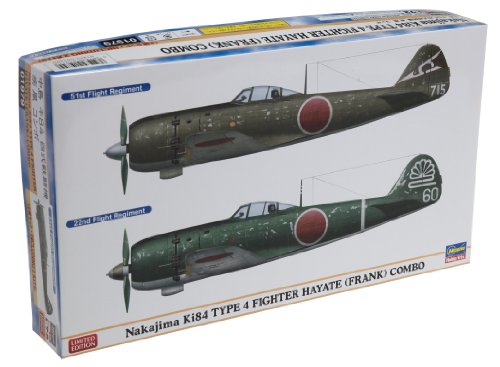 Hasegawa 1/72 Nakajima Ki-4 Type4 Fighter Hayate Combo Model Kit NEW from Japan_1