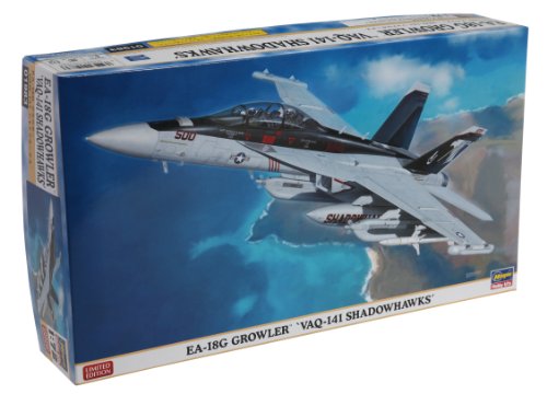 Hasegawa 1/72 EA-18G Growler VAQ-141 Shadow Hawks Model Kit NEW from Japan_1