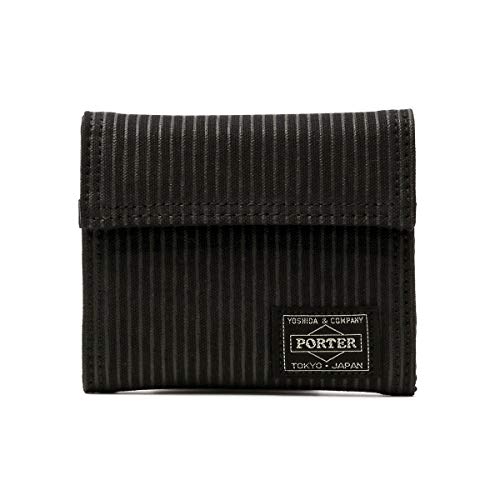 Yoshida Kaban PORTER fold wallet [DRAWING CARD CASE] 650-08616 black NEW_1