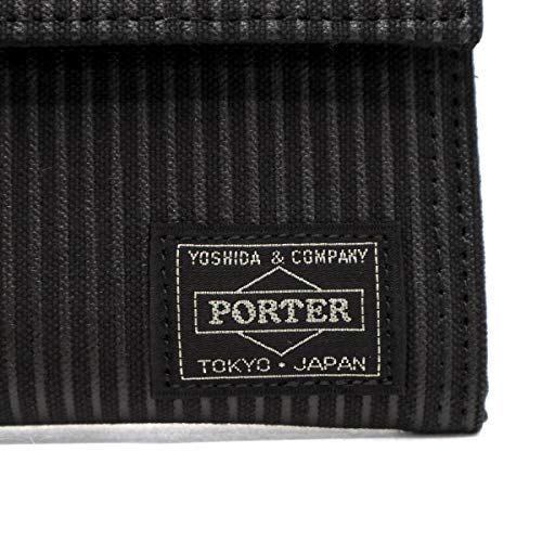 Yoshida Kaban PORTER fold wallet [DRAWING CARD CASE] 650-08616 black NEW_4
