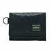 PORTER Yoshida Bag 555-06439 Tri Fold Wallet CAPSULE Black NEW from Japan_1