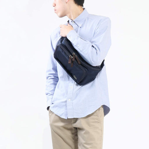 YOSHIDA KABAN PORTER PLAN WAIST BAG 728-08711 Navy W440xH130xD85mm NEW_2