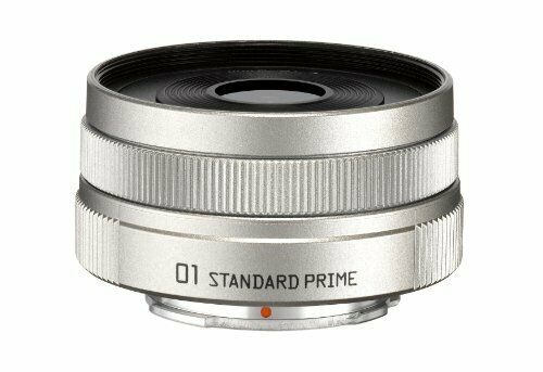 PENTAX single-focus lens 01 STANDARD PRIME Q mount 22067 Silver NEW from Japan_1