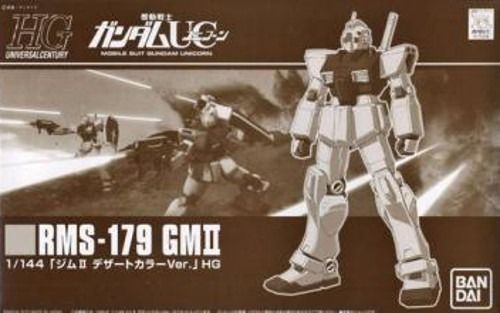 BANDAI HGUC 1/144 RMS-179 GM II DESERT COLOR Ver Plastic Model Kit Gundam UC_1