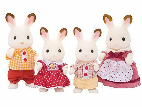 Epoch Chocolate Rabbit Family (Sylvanian Families) NEW from Japan_1