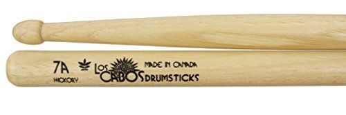 Los Cabos Drumsticks White Hickory 7 A  Wood Chip Pair Los Cabos LCD 7 AH  NEW_1